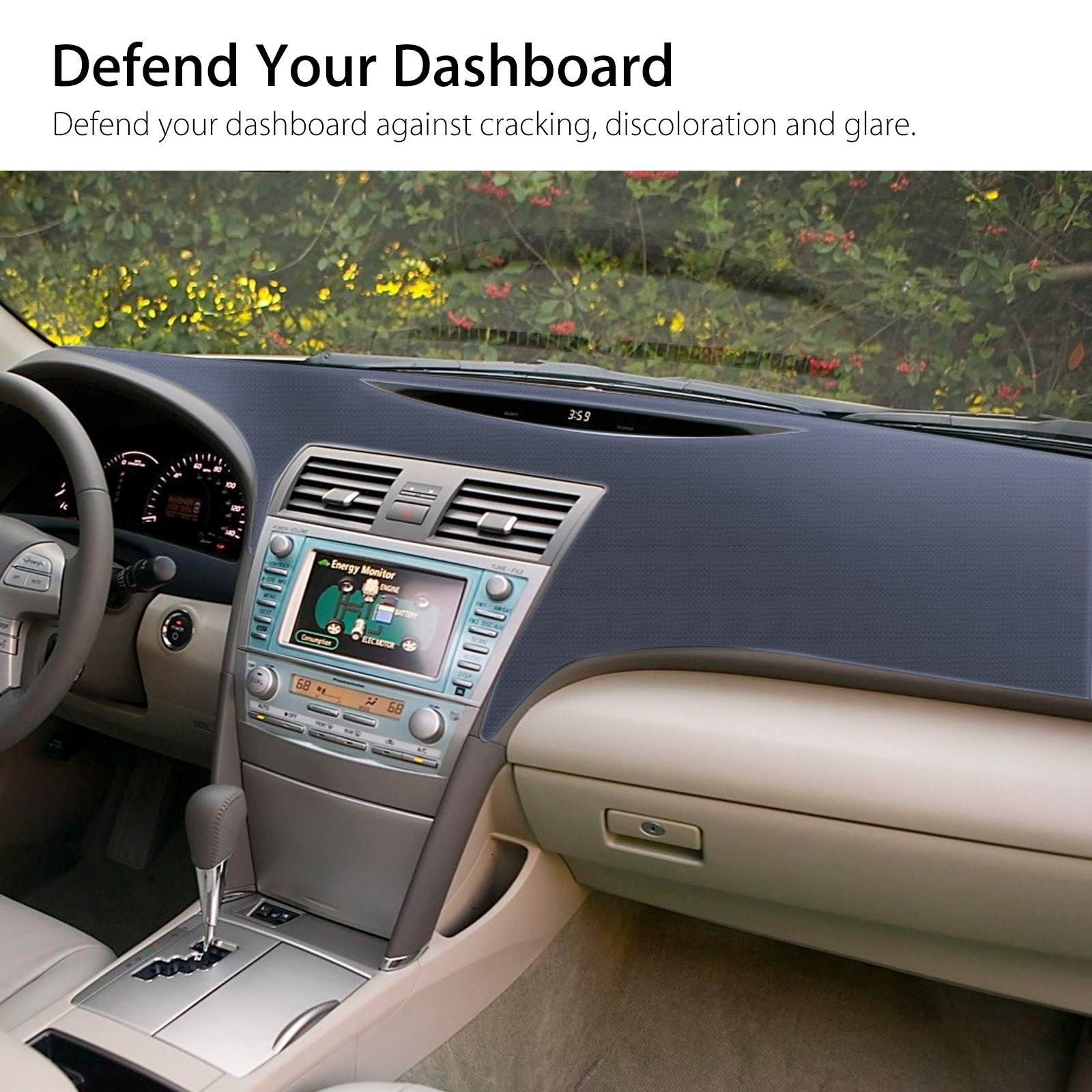 Black Dash Cover Mat For Chevy Silverado 1500 2500 Tahoe 2001 2006 For Sale Online EBay